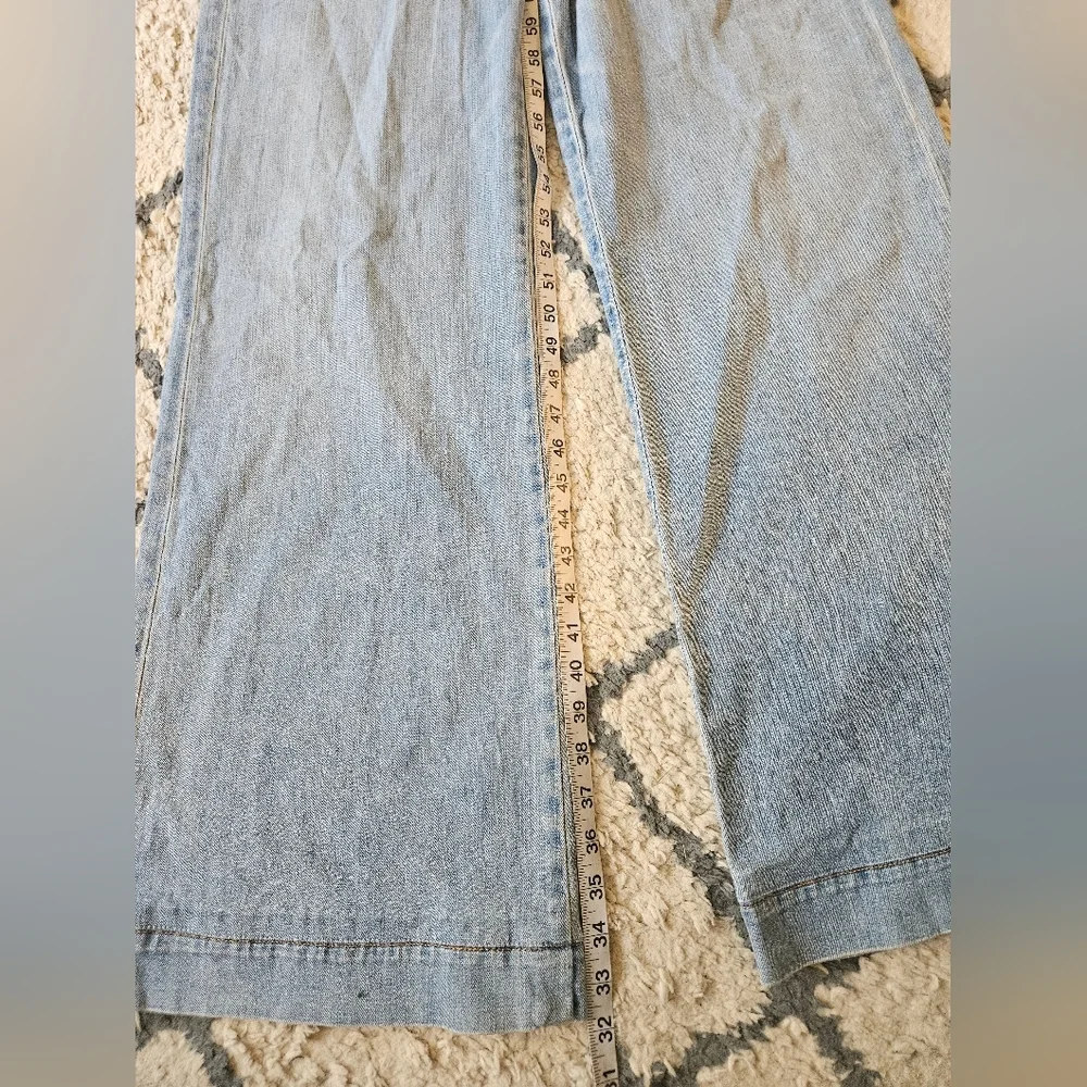 ASKK NY High Waisted Wide Leg Jean Size 33 - Picture 7 of 9
